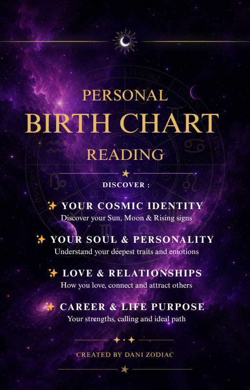 Personal Birth Chart Reading